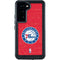 NBA Philadelphia 76ers Distressed Galaxy S24 Waterproof Case